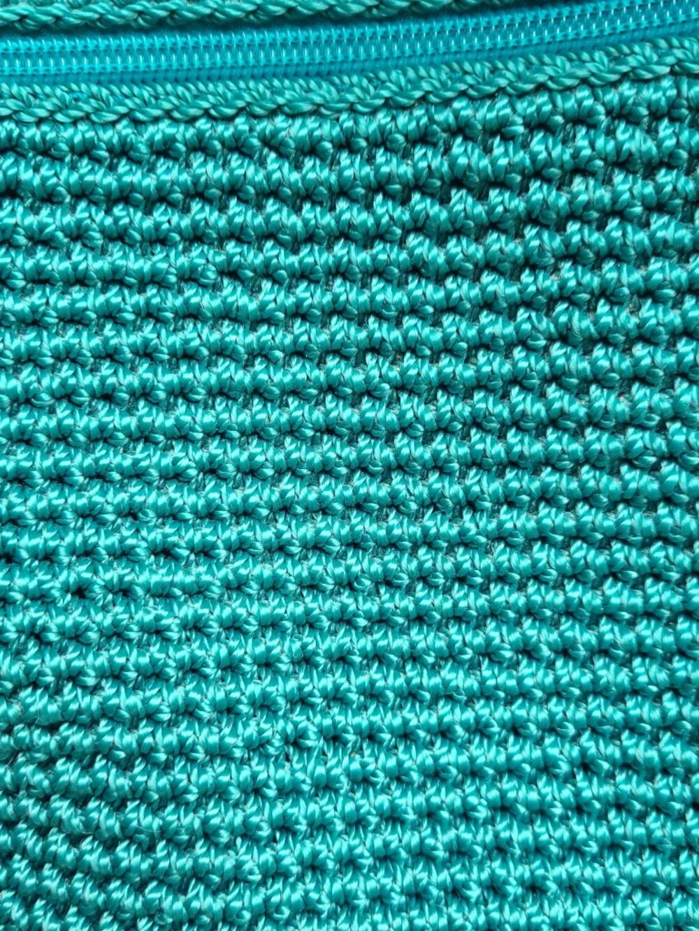 The SAK Green Crochet Crosbody Bag